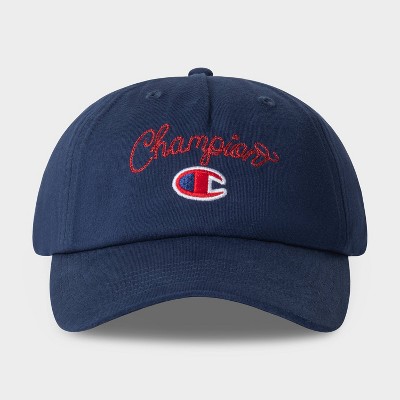 Champion Adult Script Jersey Baseball Hat - Navy