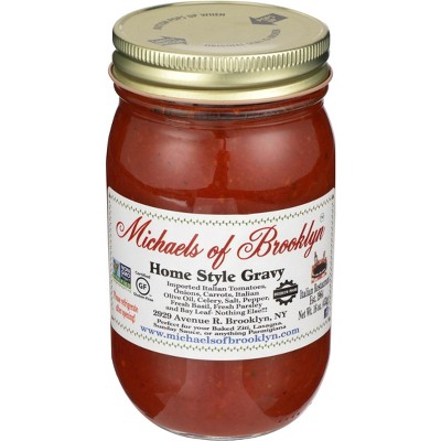 Michaels Of Brooklyn Home Style Gravy Sauce -16 oz (Case of 6)