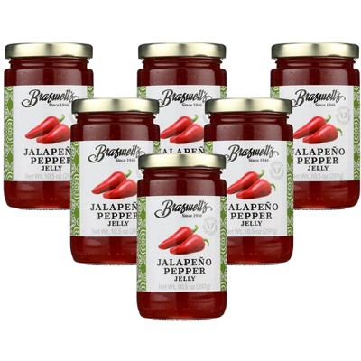 Braswell Jalapeno Pepper Jelly - 6 pack, 10.5 oz