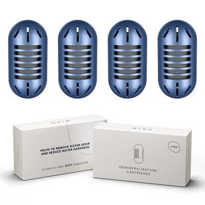 Miko Water Demineralization Cartridges – Reduce White Dust & Water Buildup, 4-Pack
