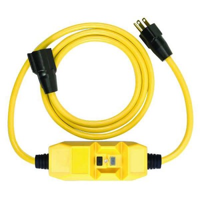 Southwire  Line Cord GFCI,6.0 ft. Cord L,Yellow 26000016-3