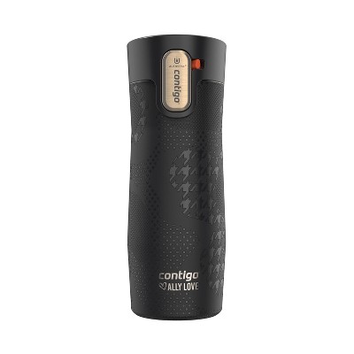 Contigo x Ally Love 16oz West Loop 3.0 Stainless Steel AutoSeal Travel Mug Licorice