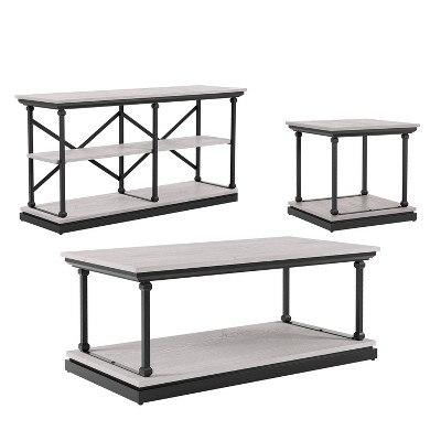 3pc Tullymore Coffee Table Set - miBasics