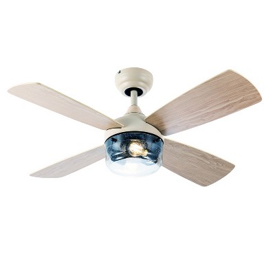 42" 2-Light Frances Remote Controlled Ceiling Fan - River of Goods: ETL Listed, Reversible Blades
