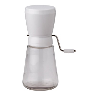 Harold Imports Nut and Chocolate Grinder and Chopper Stainless Steel Blades Glass Jar 1 1/4 Cup