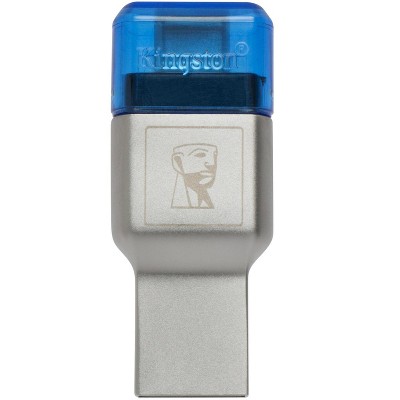 Kingston Digital FCR-ML3C MobileLite Duo 3C, USB 3.1 + Type C, Microsd Card Reader, microSDHC/microSDXC