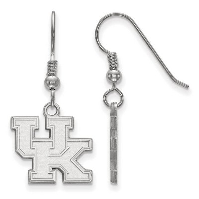 Black Bow Jewelry Sterling Silver Kentucky Wildcats NCAA Dangle Earrings