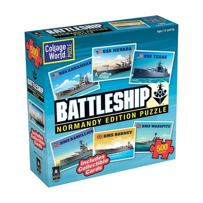 University Games Battleship Normandy Edition 500 Piece Jigsaw Puzzle