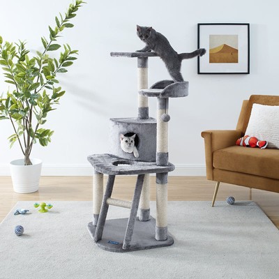 Sam's Pets Chachi 49"  Cat Tree In Gray