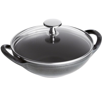 STAUB Cast Iron 0.5-qt Baby Wok
