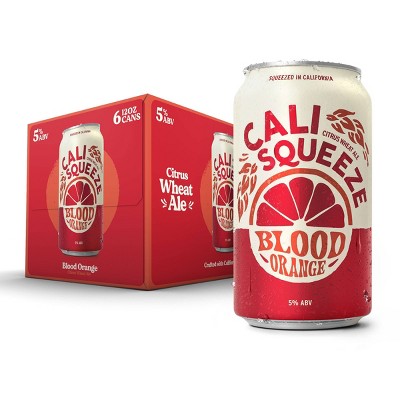 Firestone Walker Cali Squeeze Blood Orange Hefeweizen - 6pk/12 fl oz
