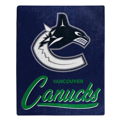 NHL Vancouver Canucks 50 x 60 Raschel Throw Blanket