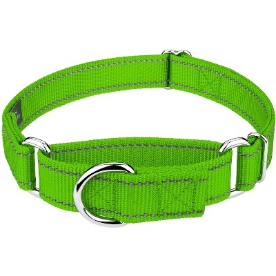 Country Brook Petz Reflective Nylon Martingale Dog Collar