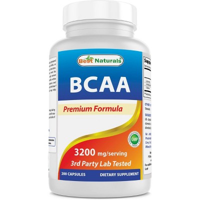 Best Naturals BCAA 800 mg 200 Capsules