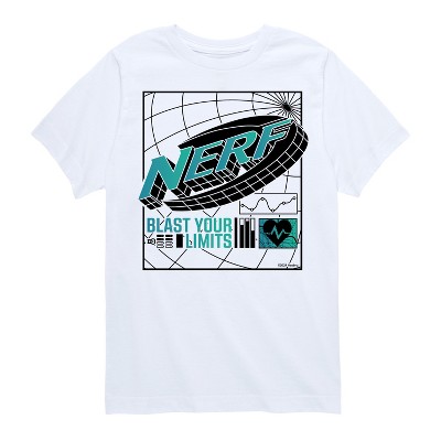 Boys' - NERF - Blast Your Limits Logo Short Sleeve Graphic T-Shirt