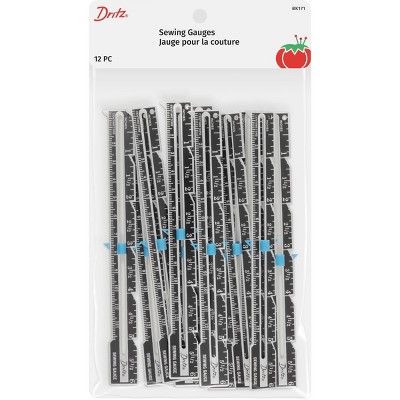 Dritz 12ct Sewing Gauges: Aluminum Craft Kit for DIY Art & Sewing Projects