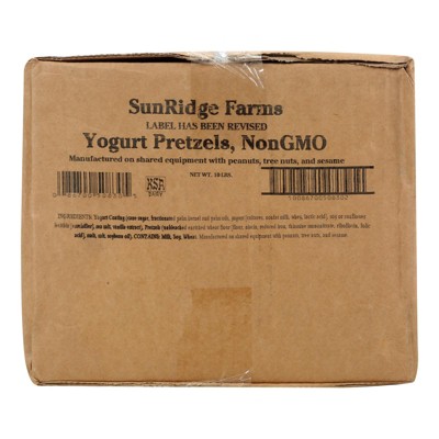 Sunridge Farms Yogurt Pretzels - 10 lb