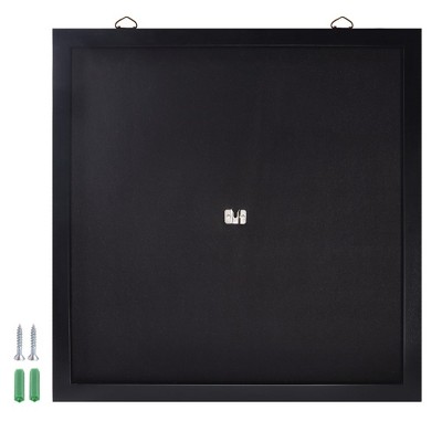 GSE Dart Backboard with Wood Frame and Felt. Wall Protector for Dart Board Surround