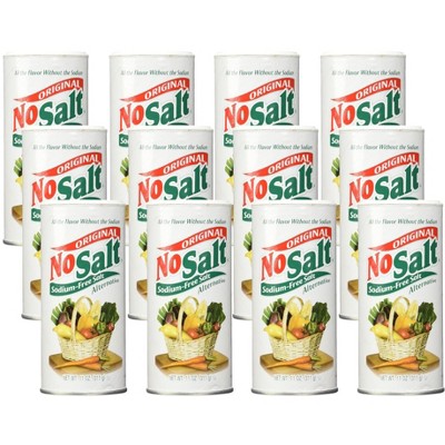 No Salt Sodium-Free Salt Alternative - Case of 12/11 oz