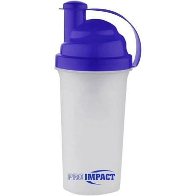 Amber Fight Gear Shaker Bottle with Cyclone Cap - Durable, Leak-Proof, Easy Clean, Portable Protein Mixer for Gym, Sports, Supplements - Blue