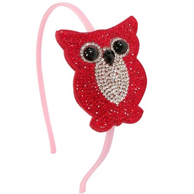 Wrapables Crystal Studded Bling Headband, Owl