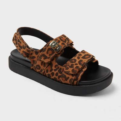 Kids' Verity Platform Hardware Sandals - art class™ Light Brown
