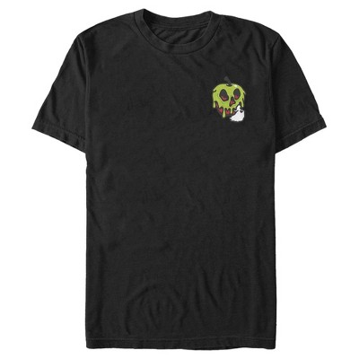 Men's Snow White and the Seven Dwarfs Poison Apple Silhouette Small Logo T-Shirt