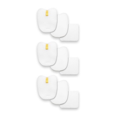 Nispira HV380 Post-Motor Foam Filter Set for Shark DuoClean Zero-M Corded Ultra-Light Vacuum HV381 UV380 QS360Q ZS360 ZS361 XPMFK320 XPSTFH380 3 Pks