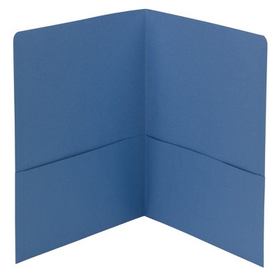 Smead Two-Pocket Heavyweight Folder, Letter Size, 25 per Box