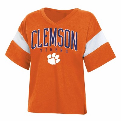 NCAA Clemson Tigers Women's Jersey T-Shirt