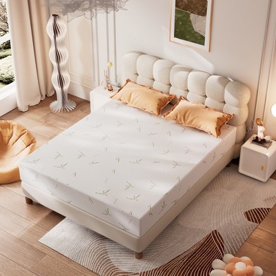 SUGIFT 10" Gel Memory Foam Mattress in a Box with Cooling Gel, Medium Firm Support and CertiPUR Certified