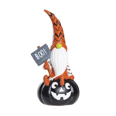 Gallerie II Boo Gnome Halloween Figurine Decoration