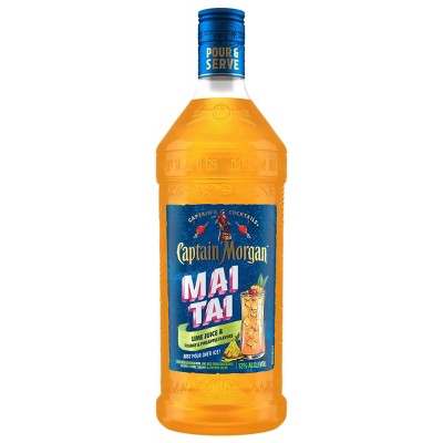Captain Morgan Mai Tai Ready to Serve - 1.75L Bottle