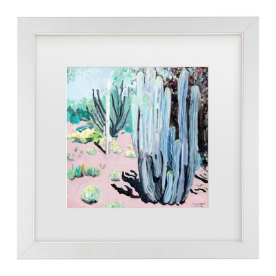 Trademark Fine Art - Meredith Howse Succulent Society Matted Framed Art