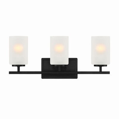 Designers Fountain Carmine 3 - Light Vanity in  Matte Black