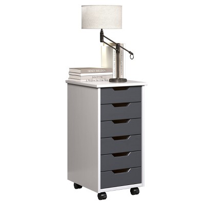 Trendfurn Omnia Narrow 6 - Drawer Roll Cart