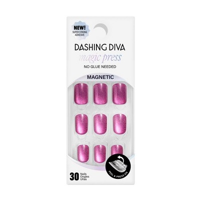 Dashing Diva Magic Press Fake Nails - Ruby Slippers - 30ct