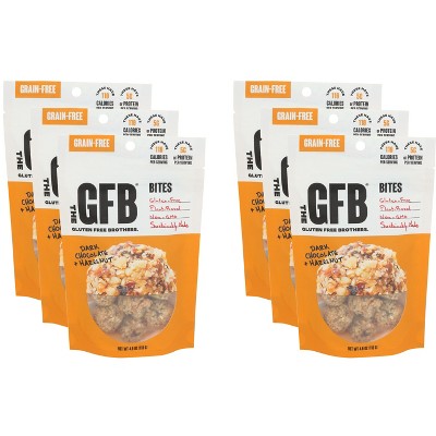 The GFB Bites Dark Chocolate Hazelnut  - 4 oz (Case of 6)