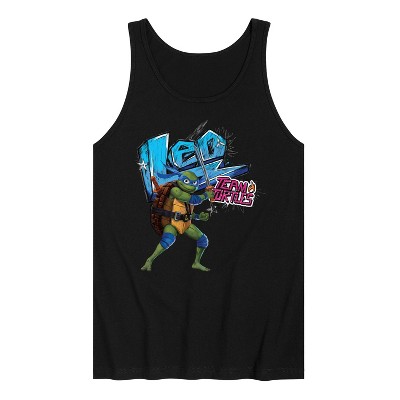 Men's - Teenage Mutant Ninja Turtles - Leonardo AKA Leo Graphic Tank Top