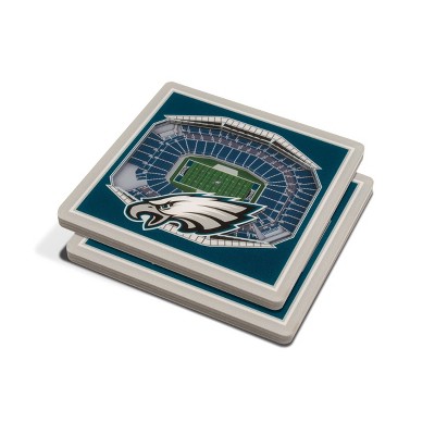 NFL Philadelphia Eagles 3D Stadium View Coaster