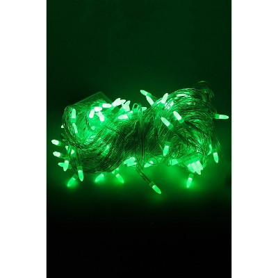 Perfect Holiday 100 LED String Light with Connector - Green