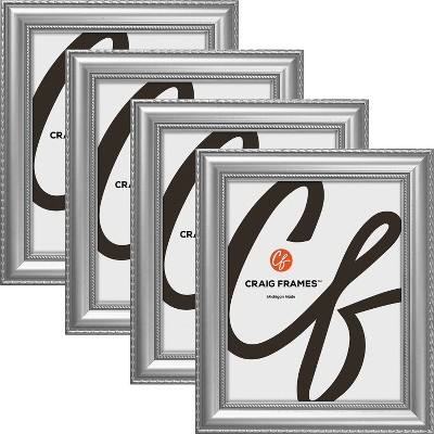 Craig Frames Victoria Ornate Silver Single Image Picture Frame