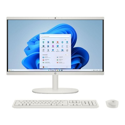 Refurbished: HP 22-DG 21.45" FHD AIO Intel J5040 2.0GHz 8GB 128GB W11H + 2 BT Speakers - Manufacturer Refurbished