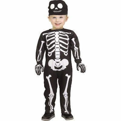 Fun World Toddler Skeleton Bodysuit Costume