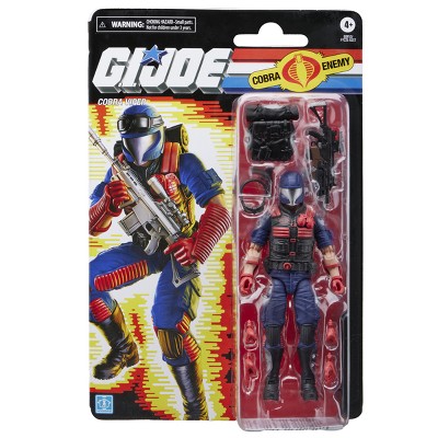 G.I. Joe Classified Series Retro Cardback Cobra Vi Action Figure