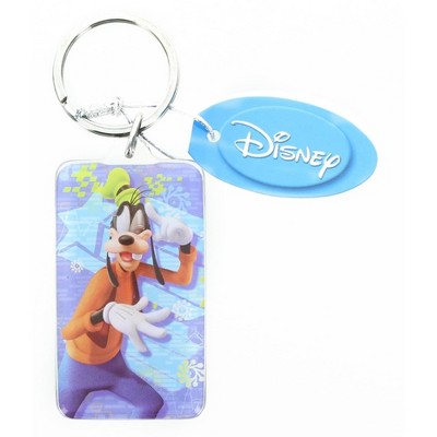 Monogram International Inc. Disney Goofy Rectangular Lucite Key Ring