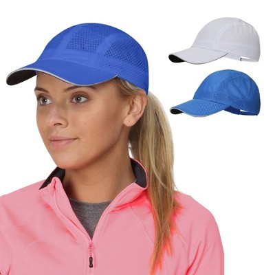 TrailHeads Women’s Running Hat - Lightweight Mesh Summer Cap for hiking, golf, tennis, sports