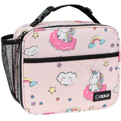 OPUX Insulated Lunch Bag, Leakproof Soft Cooler Tote Box School Kids Boys Girls, Small Compact Reusable Adult Men Women