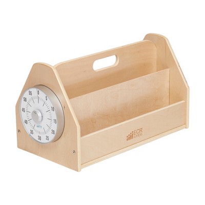ECR4Kids Double-Sided Book Caddy with Countdown Timer
