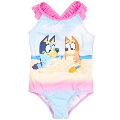 Bluey One Piece Bathing Suit Toddler